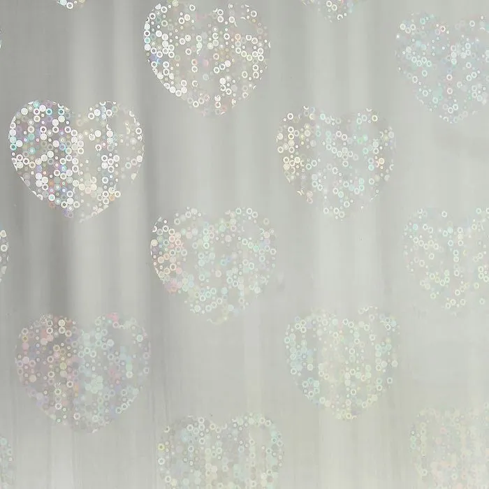 Пленка для Цветов и подарков, Сердца 7.5метров, Красные